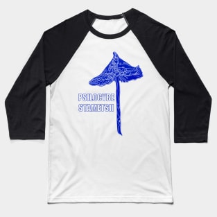 Psilocybe Stametsii Mushroom Baseball T-Shirt